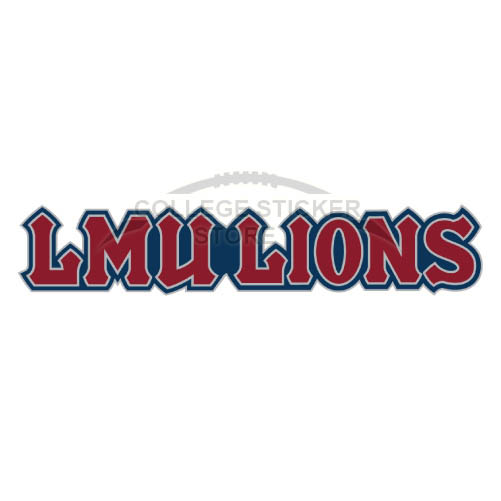 Design Loyola Marymount Lions Iron-on Transfers (Wall Stickers)NO.4899